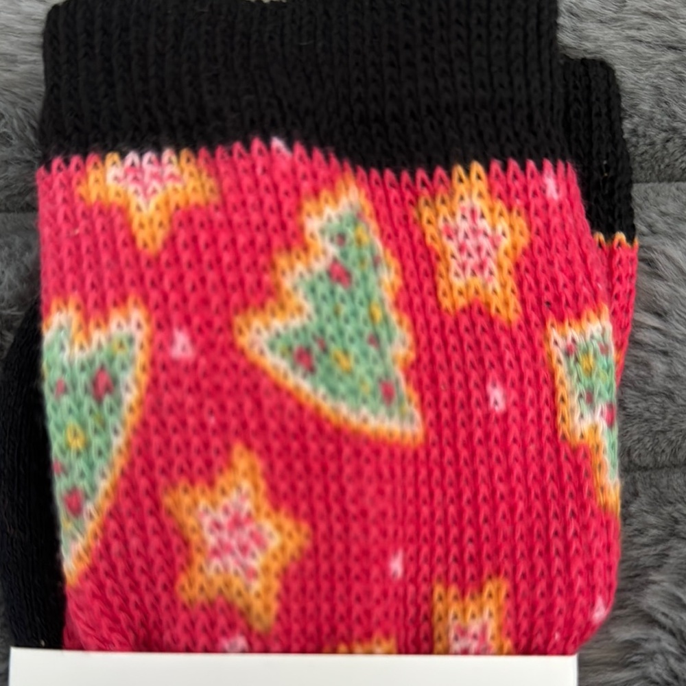 Viasox Diabetic Non Binding Casual Crew Socks with Christmas Print - Picture 4 of 4